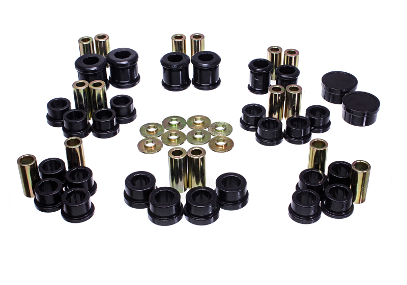 Mazda Miata Control Arm Bushing Set - Rear - Energy Suspension - Hyper-Flex Performance Polyurethane - Black - `16-`27